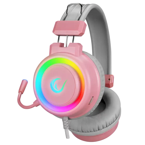 Rampage SN-R10 ALQUIST RGB Pink Gaming slušalice s mikrofonom roze