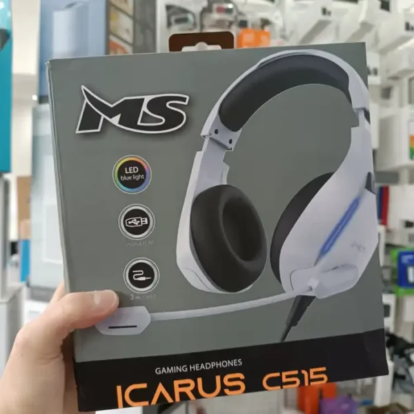 MS Icarus C515 gaming slušalice bijele