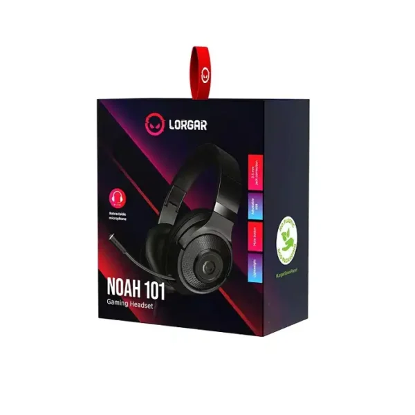 Lorgar Noah 101 gaming slušalice crne