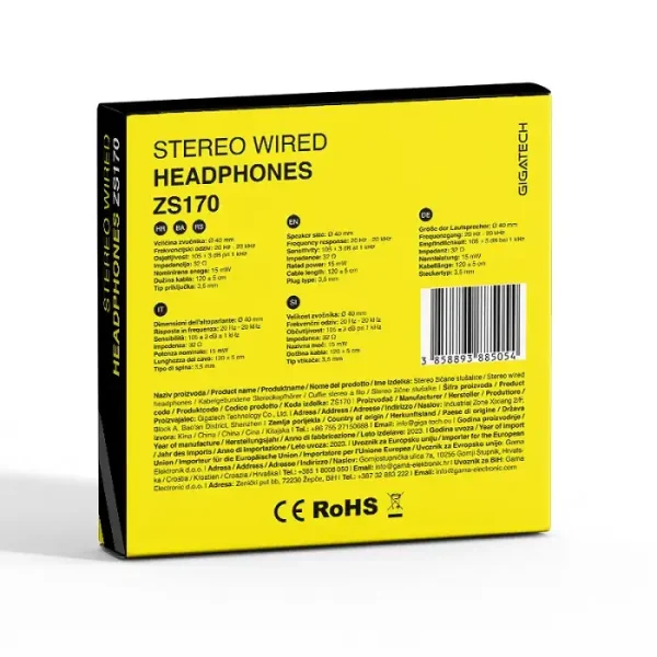 Gigatech ZS170 žične slušalice