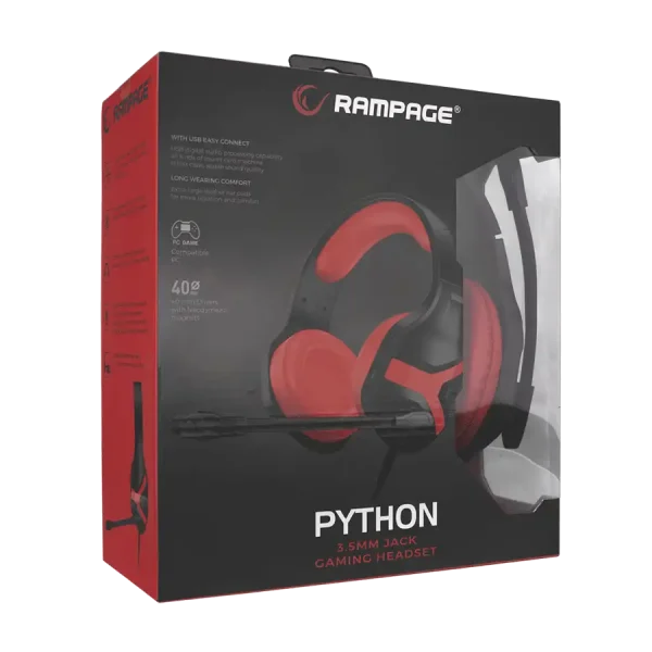 Rampage RM-X1 PYTHON Gaming slušalice