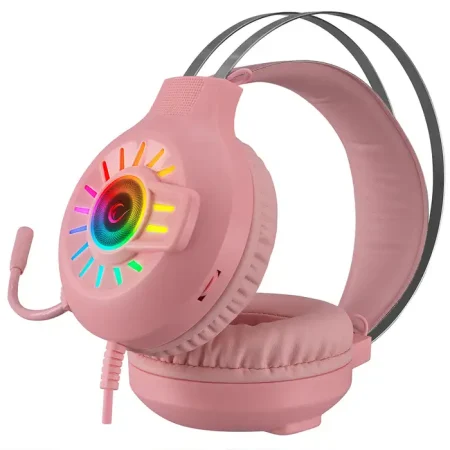 Rampage RM-K44 Zengibar Gaming slušalice sa mikrofonom roze pink