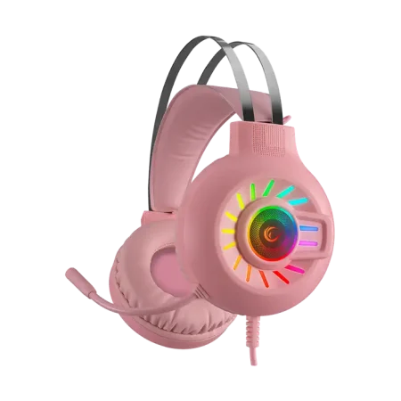 Rampage RM-K44 Zengibar Gaming slušalice sa mikrofonom roze