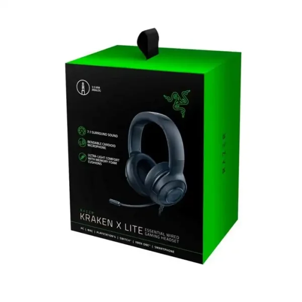 Razer Kraken X-Lite Gaming slušalice crne