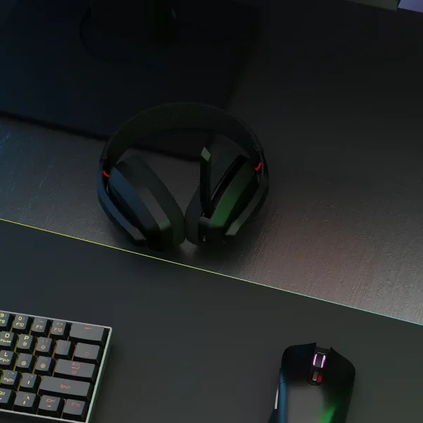 Rampage Blitz bežične Gaming slušalice sa mikrofonom crne