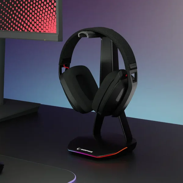 Rampage Blitz bežične Gaming slušalice sa mikrofonom crne
