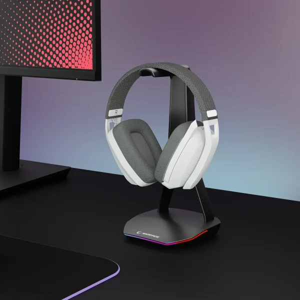 Rampage Blitz bežične Gaming slušalice sa mikrofonom sivo bijele
