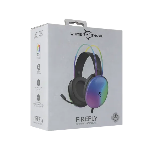 White Shark GH-2342 Firefly Gaming slušalice crne